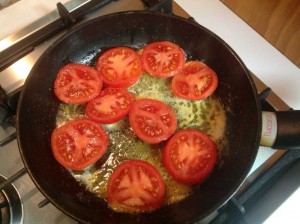 Breakfast tomatoes