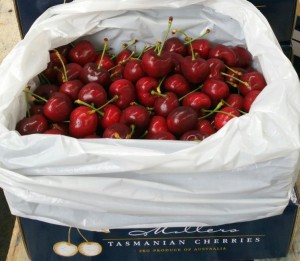 Cherry packed